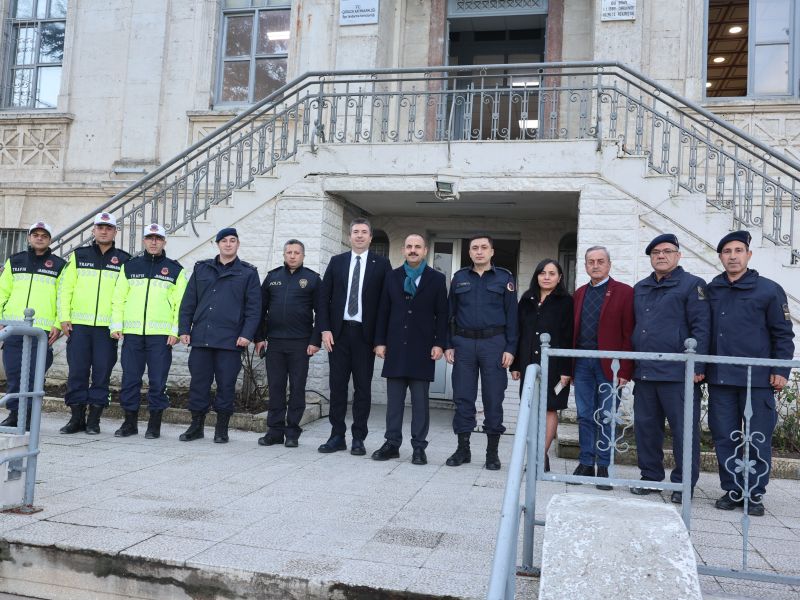 Yılın Son Gününde Görev Başındaki Kahramanlara Anlamlı Ziyaret
