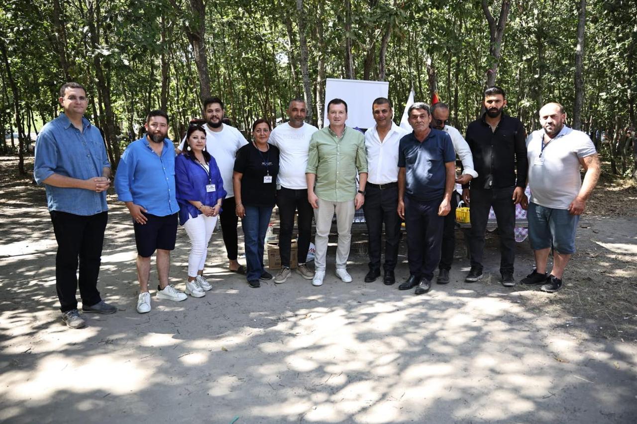 Başkan Balcıoğlu, Amasya Merkez Damudere Köyü Kültür ve Dayanışma Derneği Piknik Şölenine Katıldı