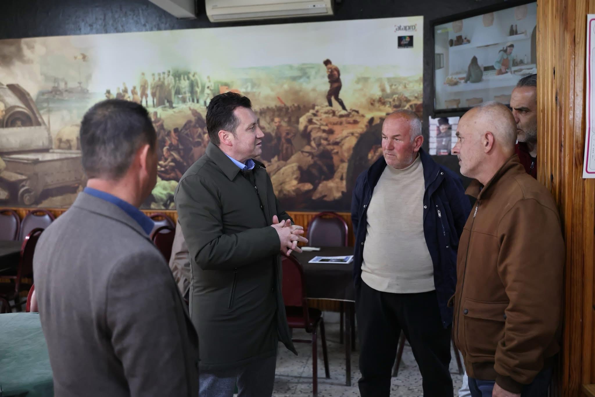 Ortaköy Mahallesi'nde Altyapı İyileştirme Çalışmaları Öncesinde Esnaf ve Kıraathane Ziyaretleri Gerçekleştirildi