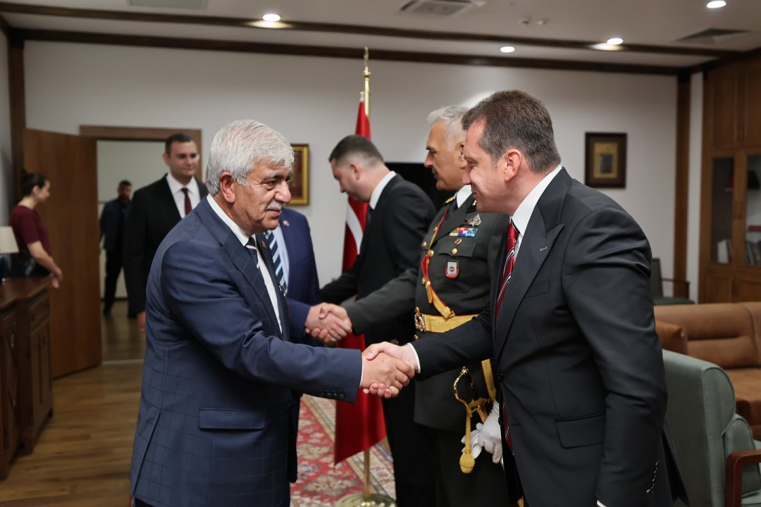 Başkan Balcıoğlu, Zafer Bayramı Bayramlaşma Törenine katıldı