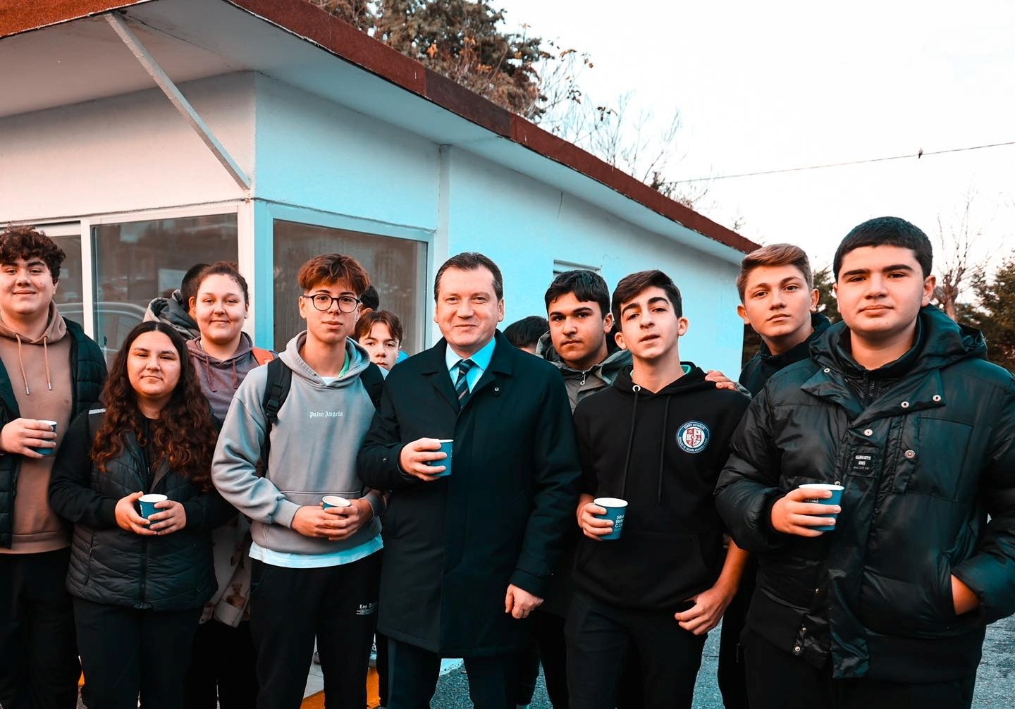 Lise Öğrencilerine Yönelik Çorba Dağıtımında Dördüncü Gün