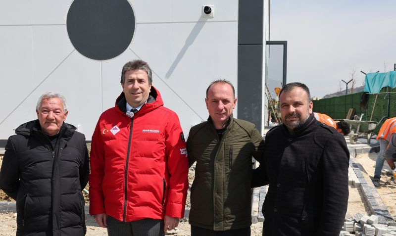 Başkan Erhan Güzel, Çakıl-Ovayenice-Elbasan Sosyal Tesisinde İncelemelerde Bulundu.