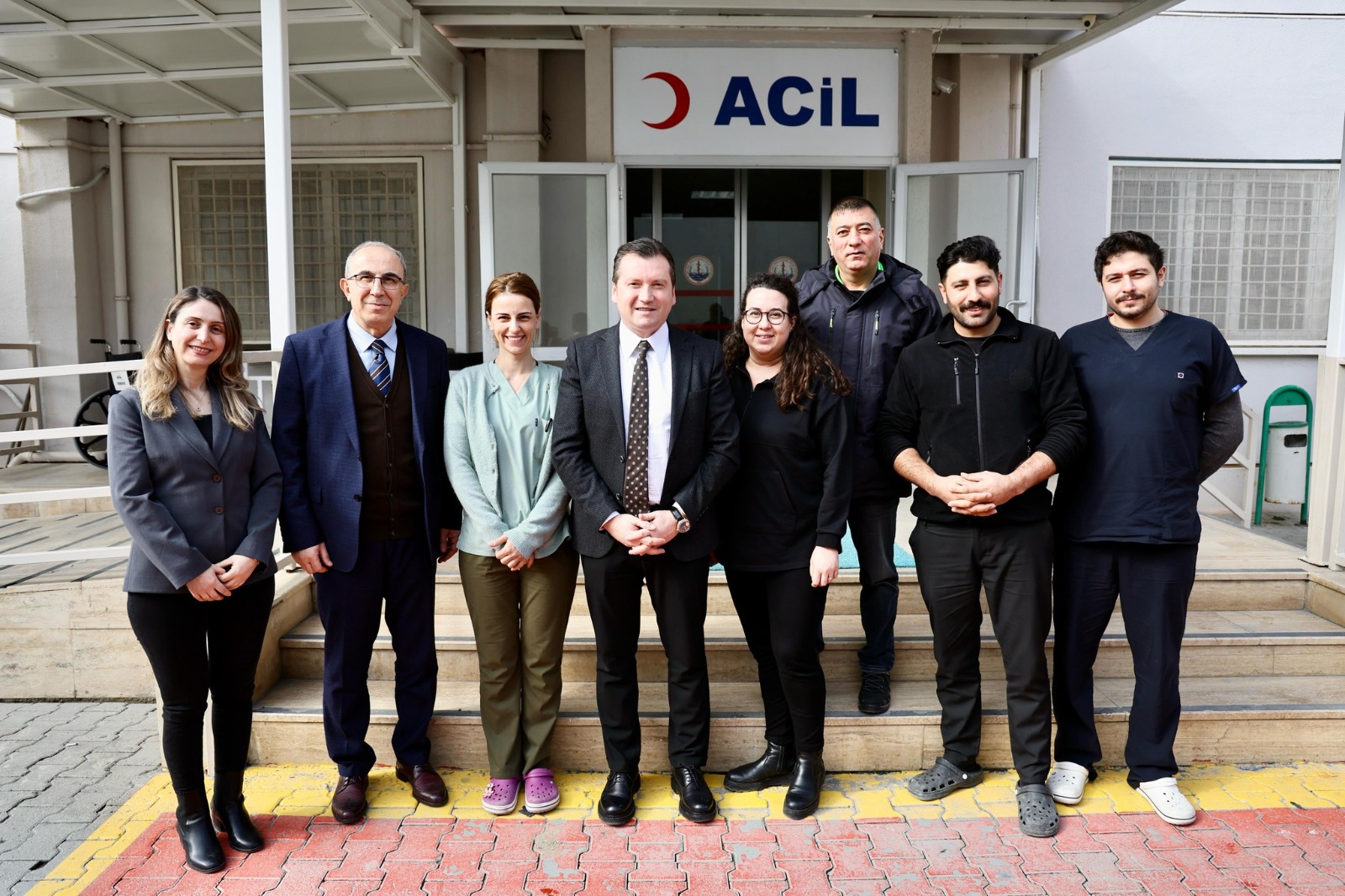 Başkan Balcıoğlu, Cezaevi Başhekimi Mehmet Sadık Balcı’yı Ziyaret Etti