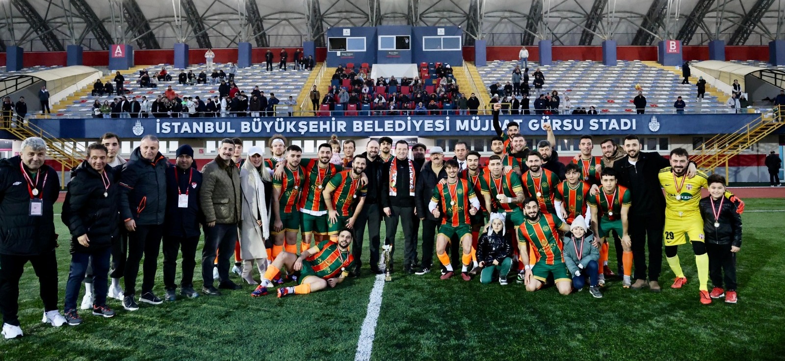 Başkan Balcıoğlu, Selimpaşaspor’un şampiyonluk coşkusuna ortak oldu