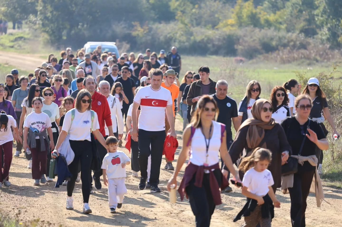 Çatalca’da doğa yürüyüşleri devam ediyor