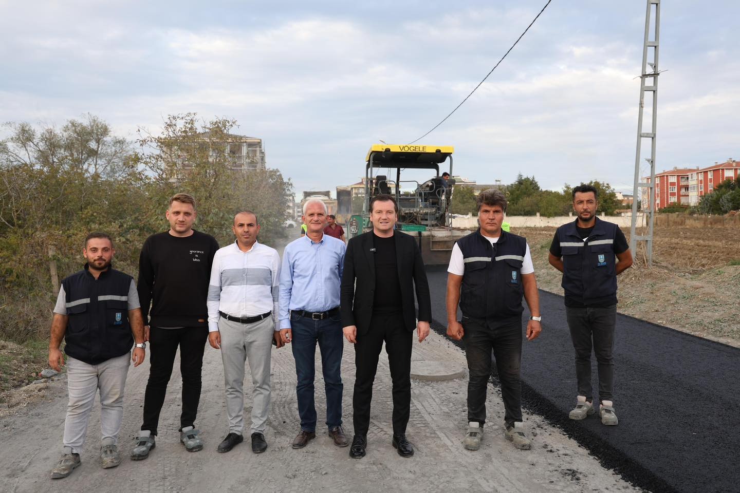 Başkan Balcıoğlu, Selimpaşa'daki Asfalt Çalışmalarını Yerinde İnceledi