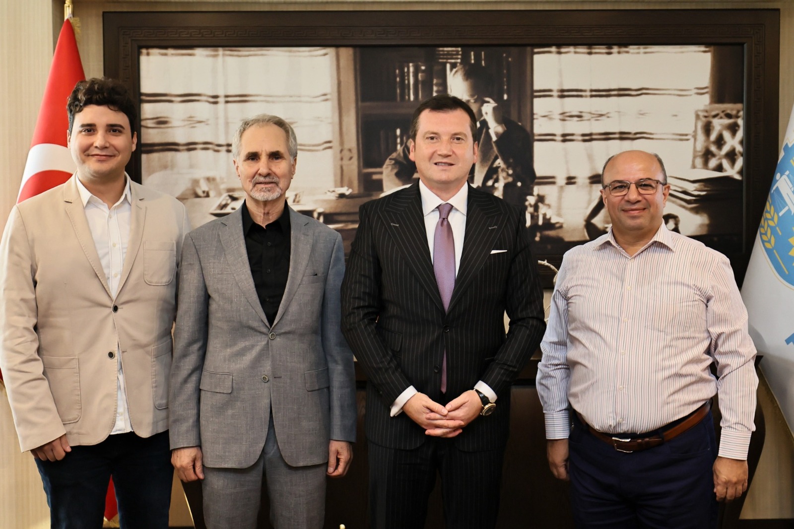 Özel Nazmi Arıkan Fen Bilimleri Silivri Anadolu Lisesi Yetkilileri Başkan Balcıoğlu’nu Ziyaret Etti