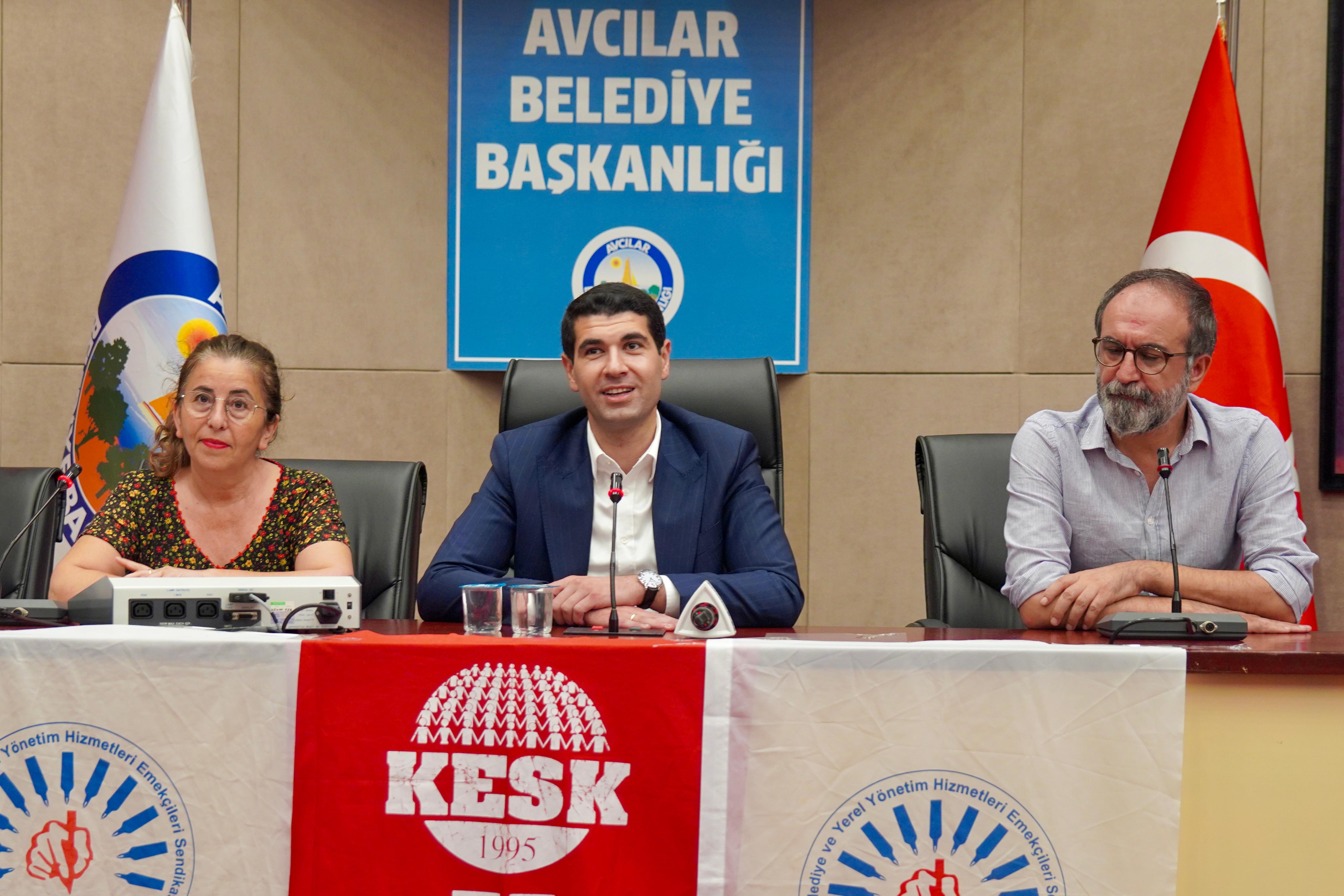 Avcılar Belediyesi’nde toplu iş sözleşmesi coşkusu