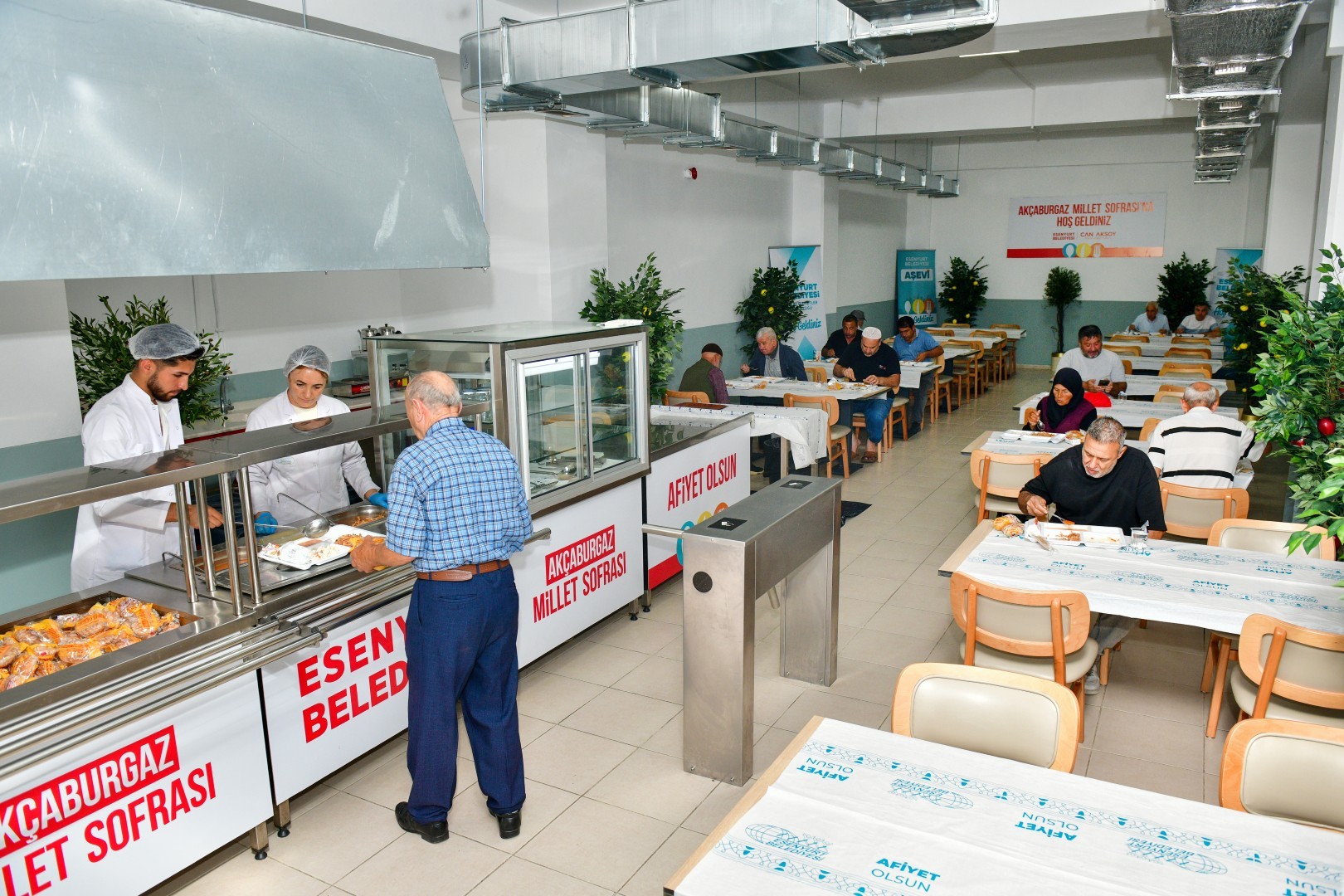 Esenyurt’un Millet Sofraları Yenilendi