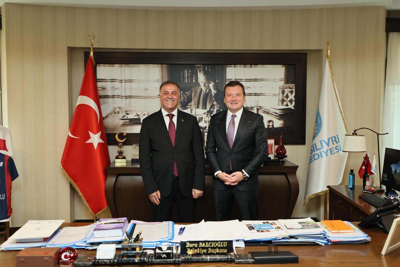Başkan Balcıoğlu, İBB Başkan Vekili Nuri Aslan’ı ağırladı
