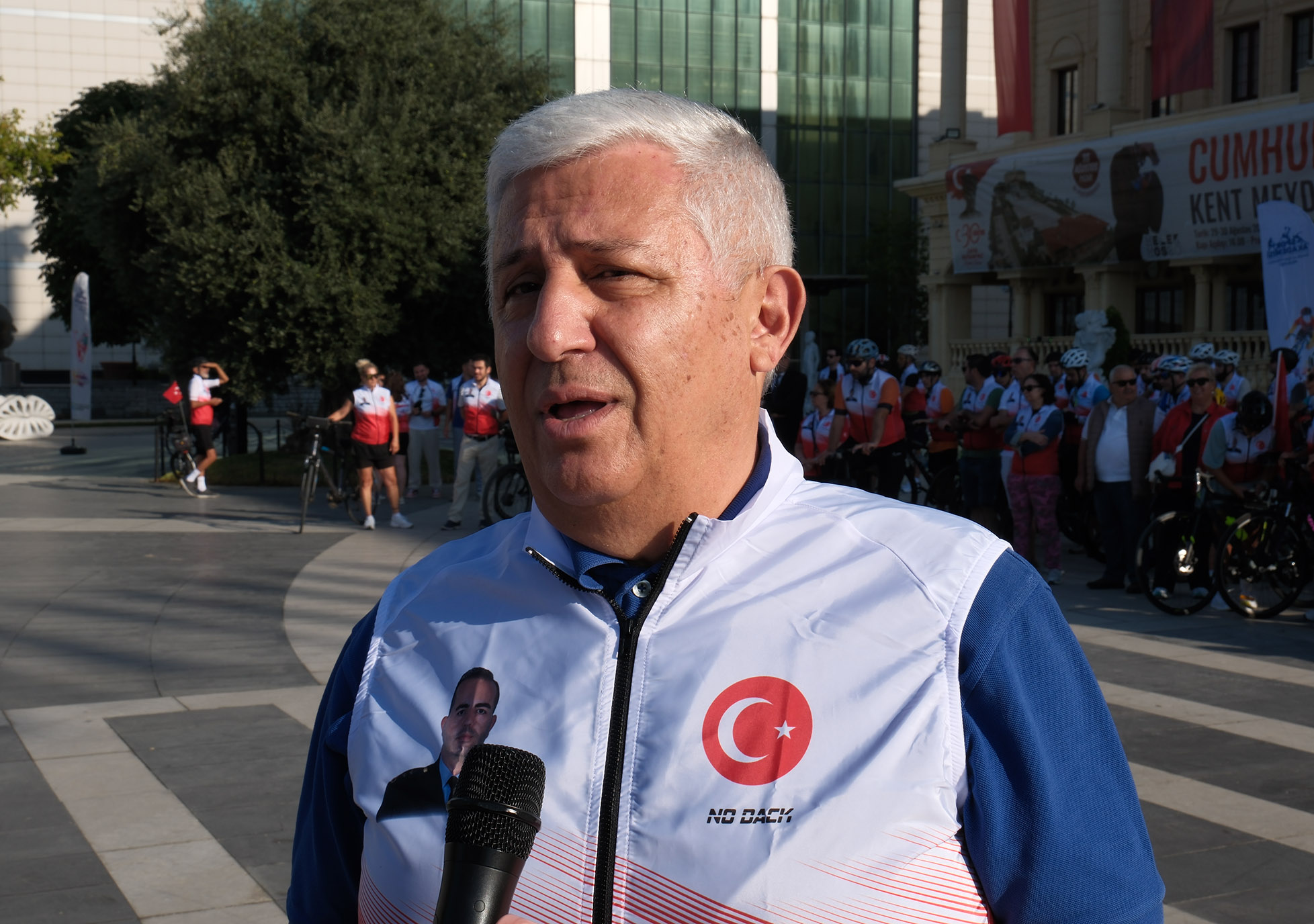 30 Ağustos Zafer Bayramı’nda Şehit Pilot Yarbay Gökhan Korkmaz adına Bisiklet Vefa Turu düzenlendi