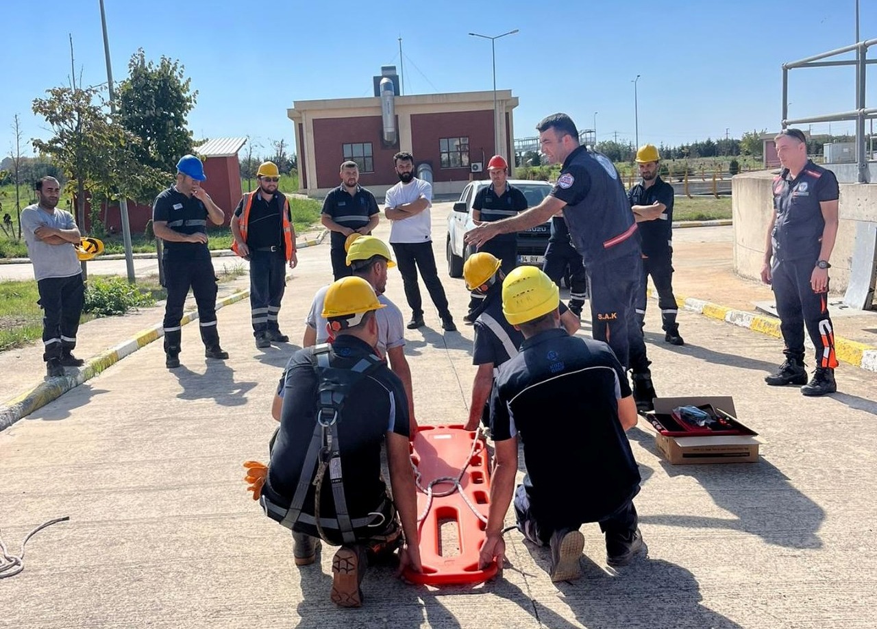 Silivri Arama Kurtarma Ekibi İSKİ Personellerine Eğitim Programı Düzenledi