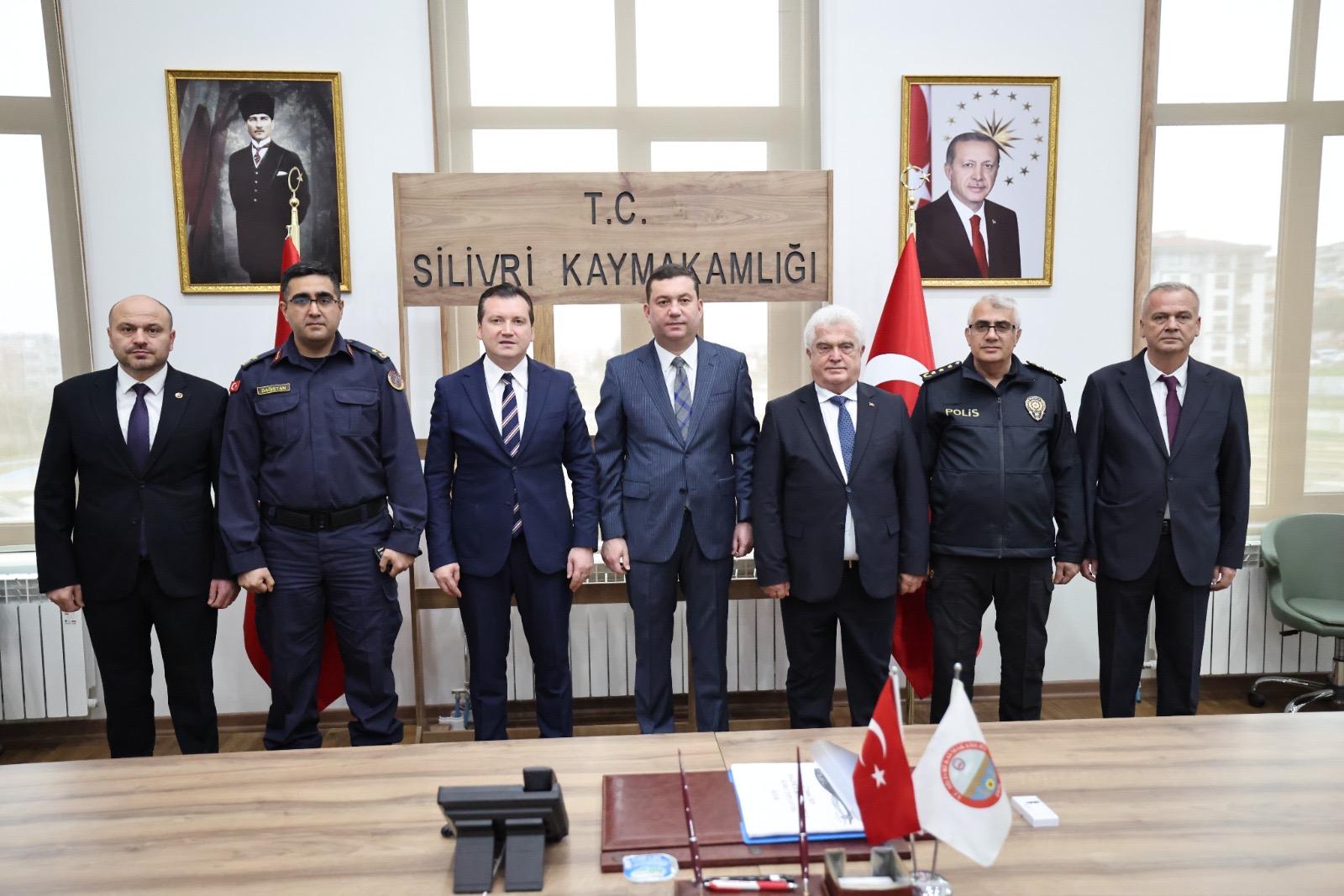 Başkan Balcıoğlu, Silivri Kaymalığında Bayramlaşma Törenine Katıldı