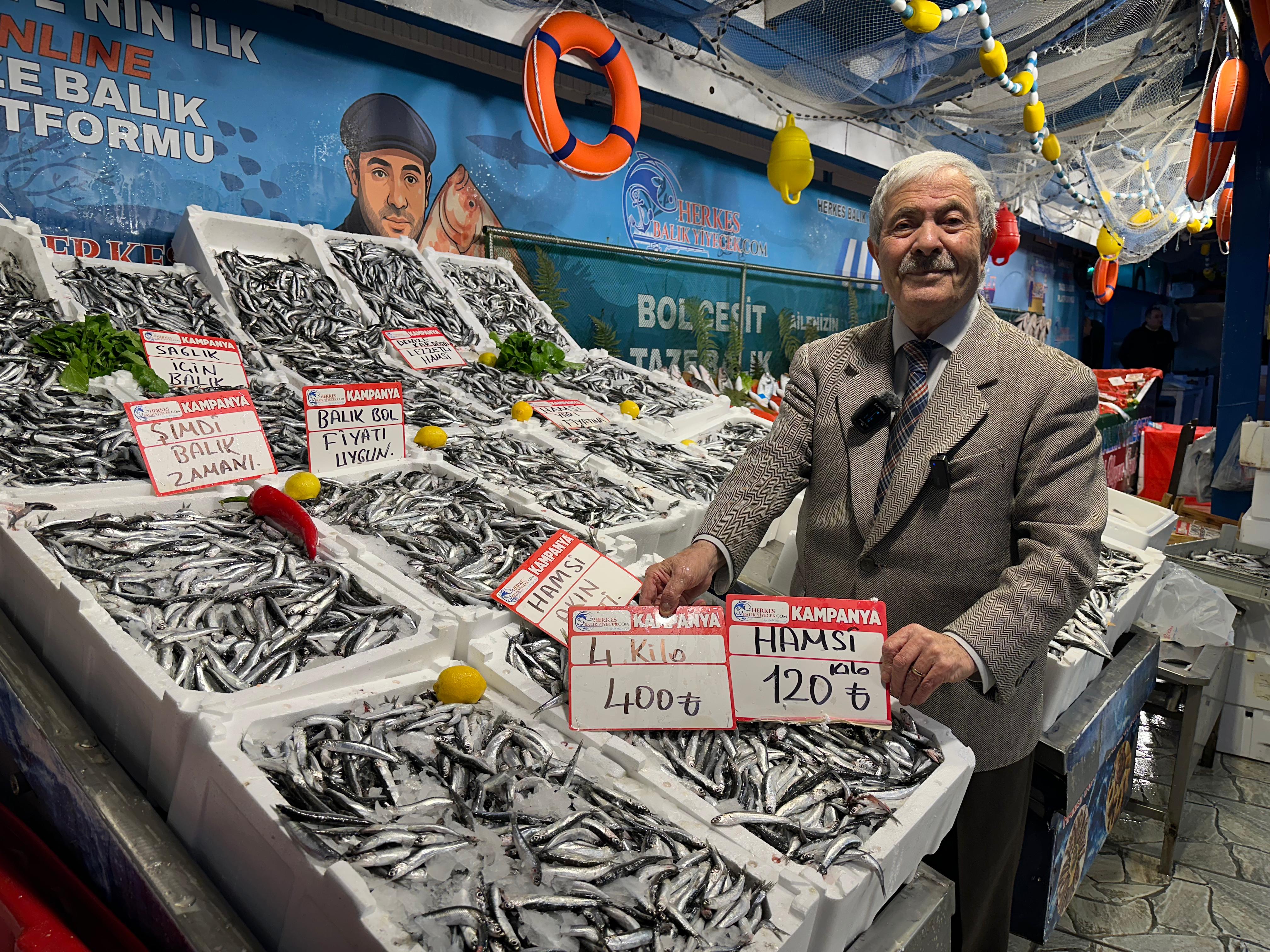 Balıkçı Kenan: Enflasyona inat Hamsinin kilosu 120 lira