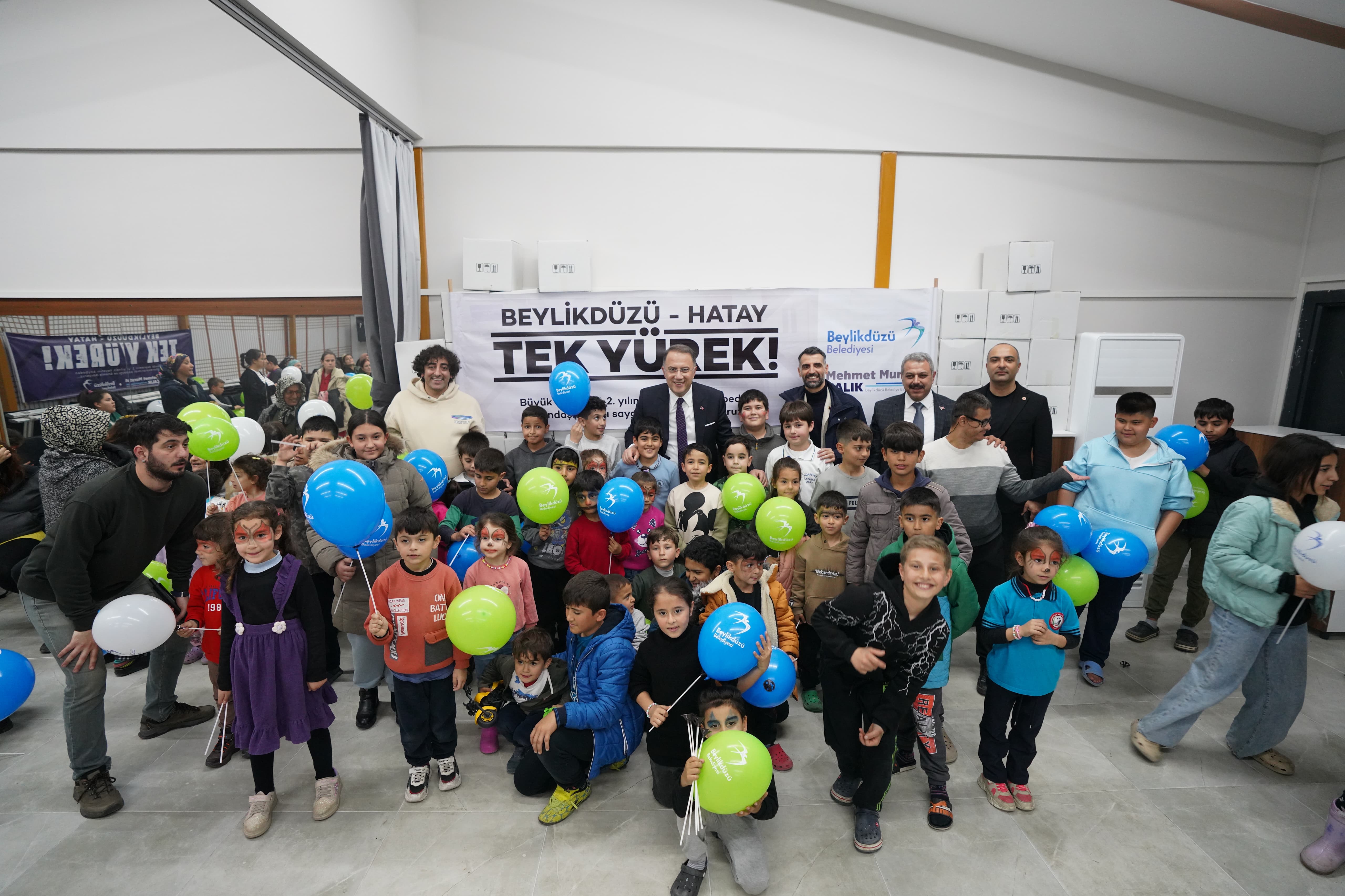 “Beylikdüzü Hatay ile her zaman tek yürek olmaya devam edecek”