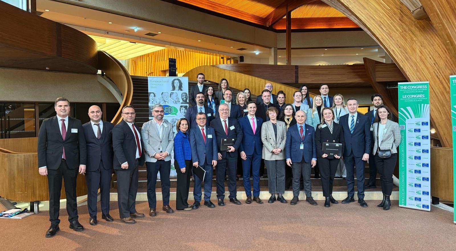 “Büyükçekmece’nin Gelecek Vizyonunu” Strazburg’da da ses getirdi