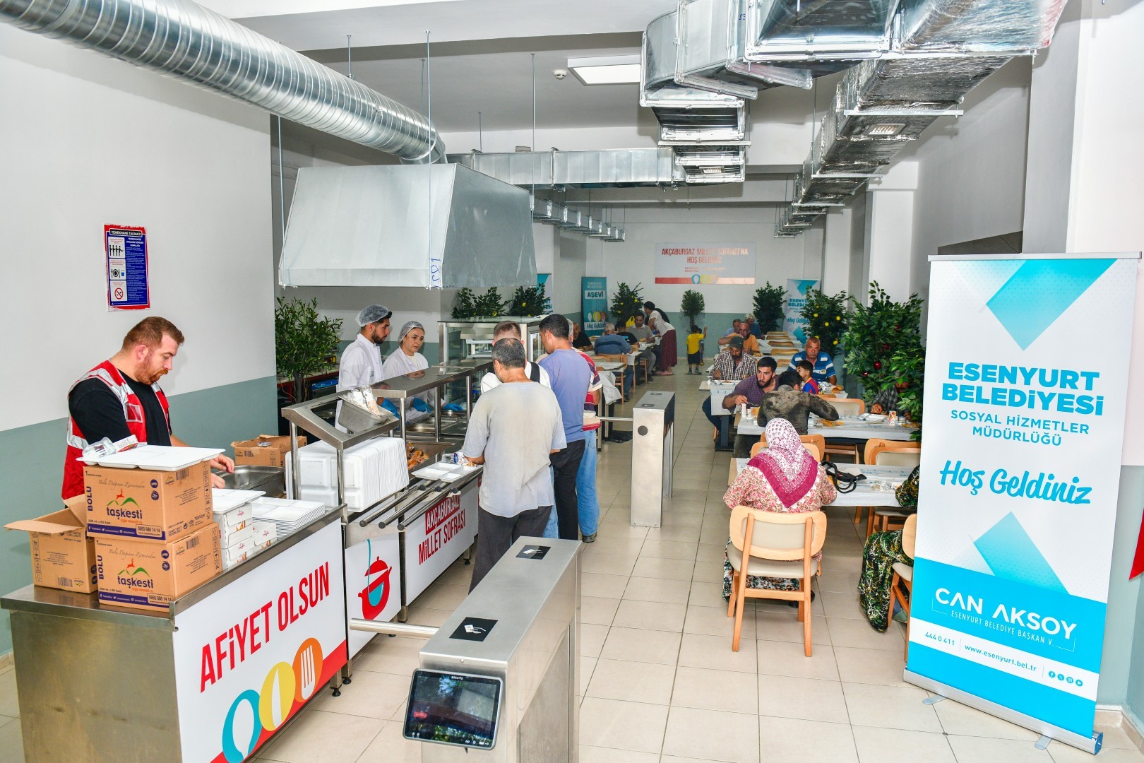 Esenyurt’un Millet Sofraları Yenilendi