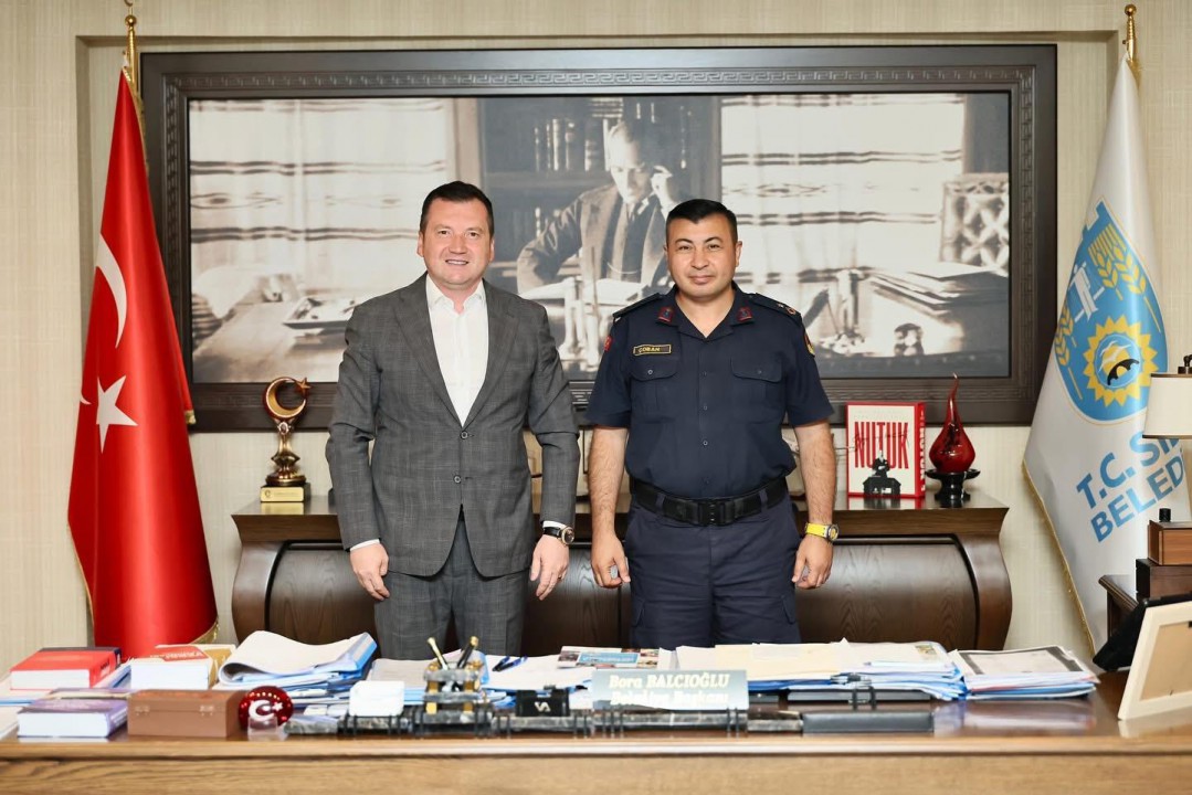 Marmara Ceza İnfaz Kurumu Tabur Komutanı Başkan Balcıoğlu’nu ziyaret etti