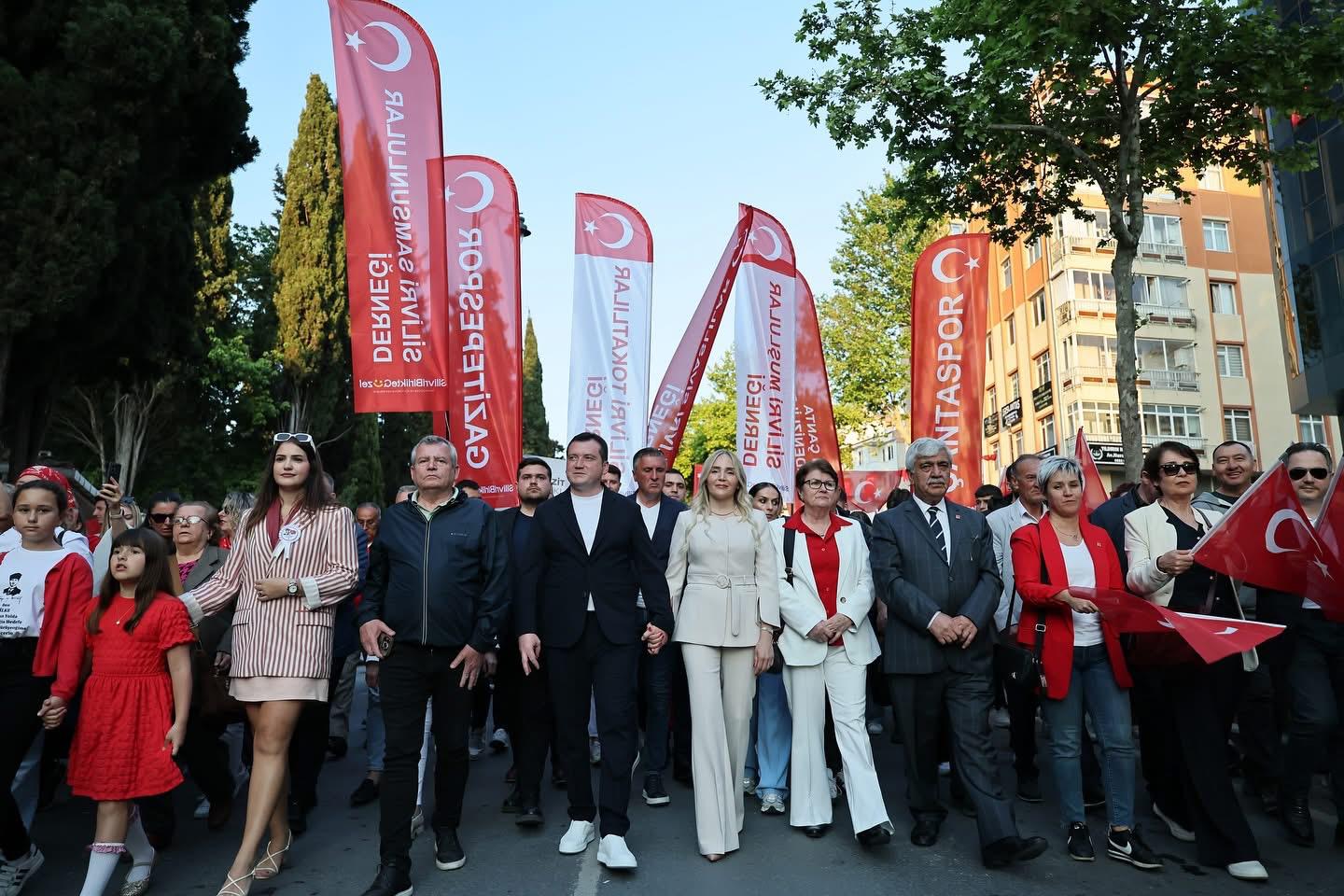 Başkan Balcıoğlu, Gençlik Yürüyüşüne katıldı