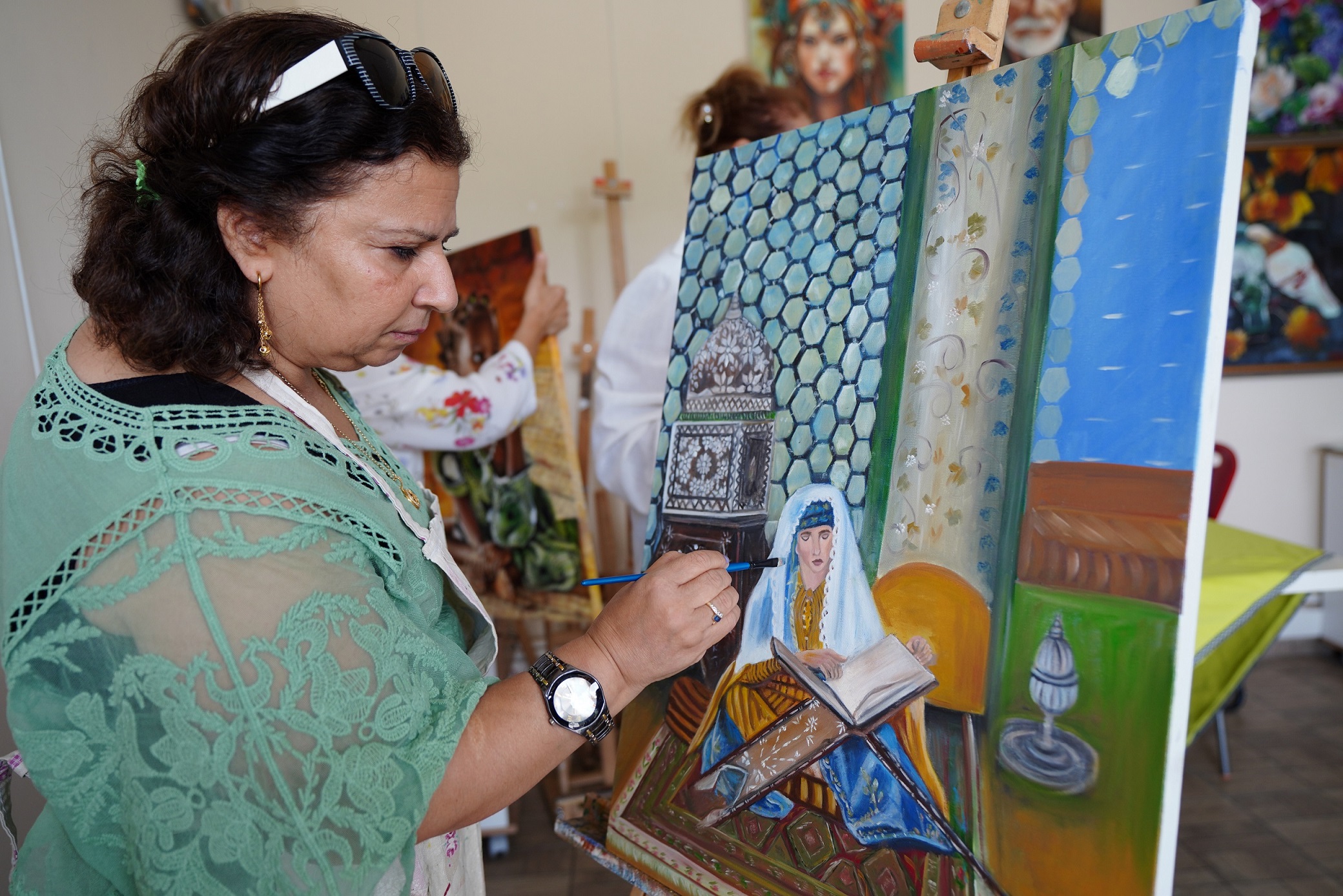 Beylikdüzü'nde sanatla yaşam atölyeleri 8. yılında