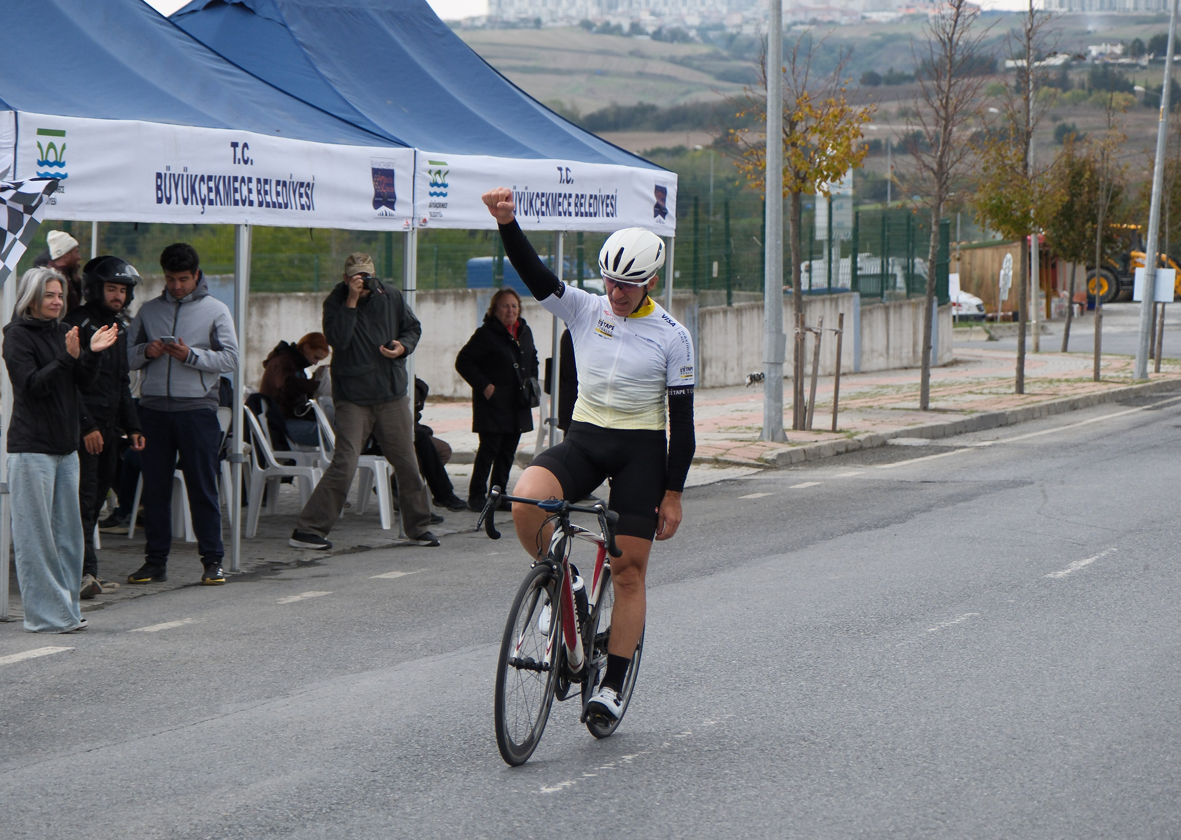 7. Uluslararası Ali Hüryılmaz Bisiklet Yarışı’nda pedallar zafer için döndü