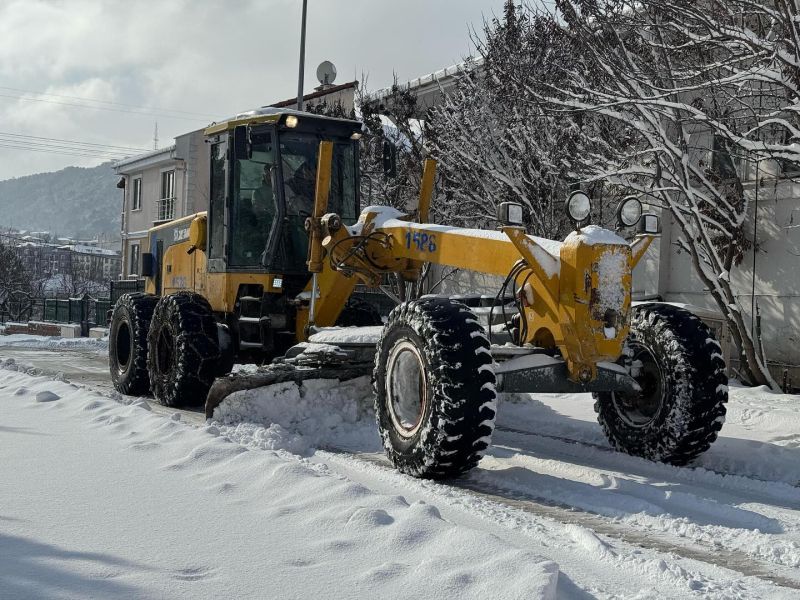 Çatalca'da Karla Mücadelede Başarılı Çalışma
