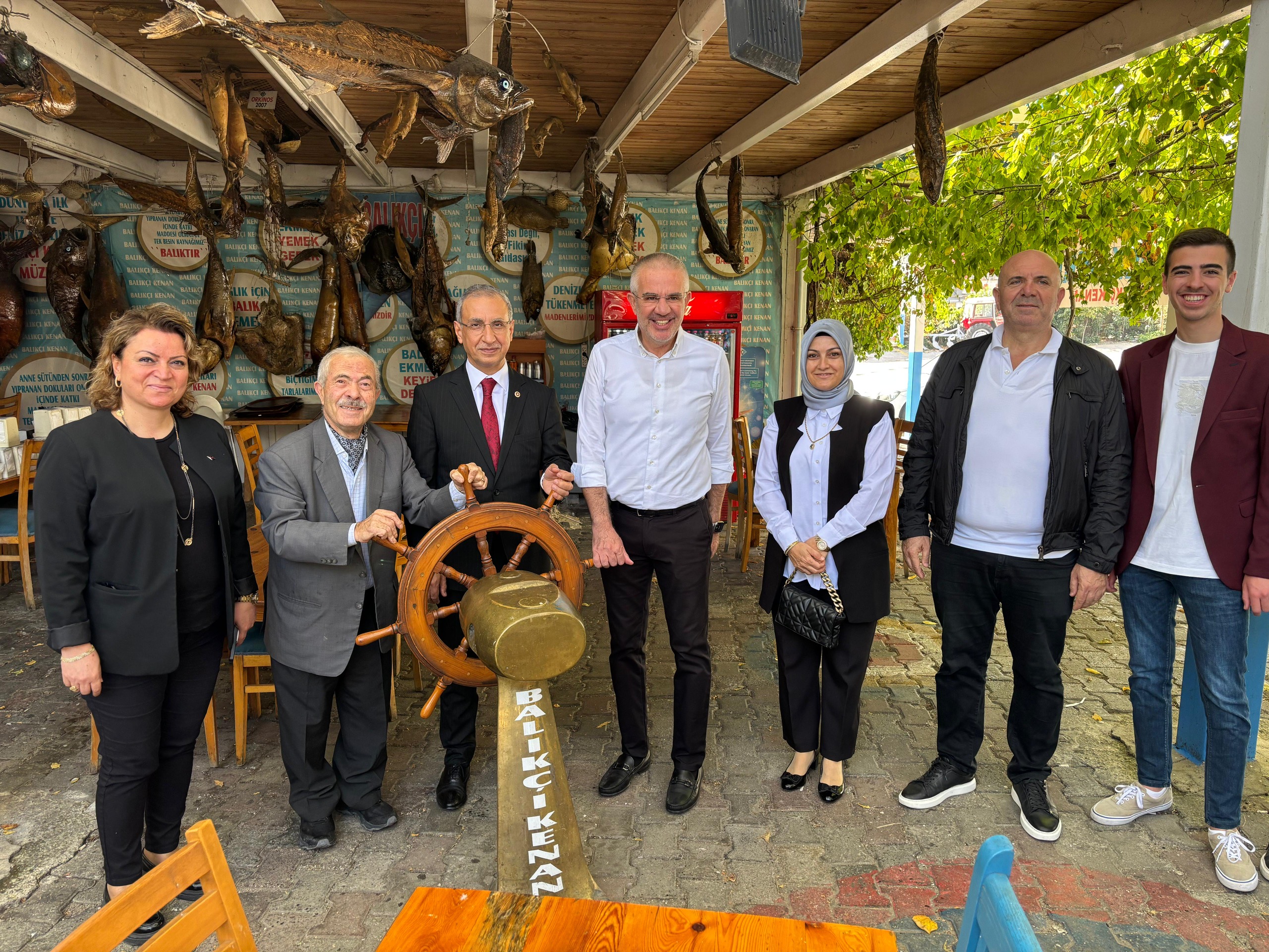 Milletvekili Abdürrahim Dusak mumya balıkları inceledi