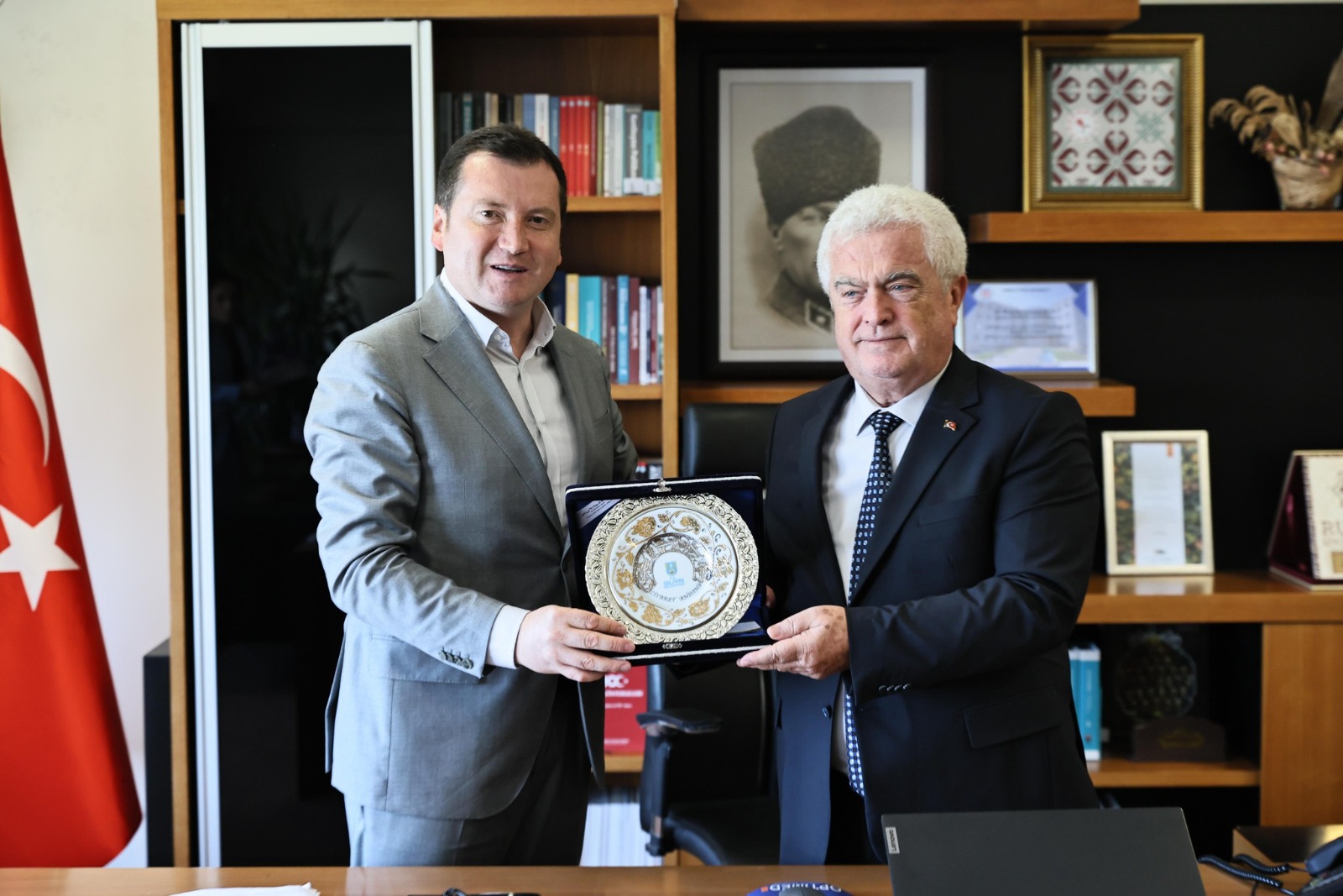 Silivri Belediye Başkanı Bora Balcıoğlu İstanbul Rumeli Üniversitesi’ni Ziyaret Etti