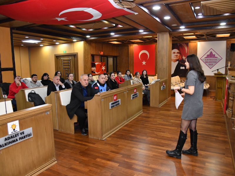 Belediye Personeline ''Fiziksel Erişilebilirlik Eğitimi'' Verildi