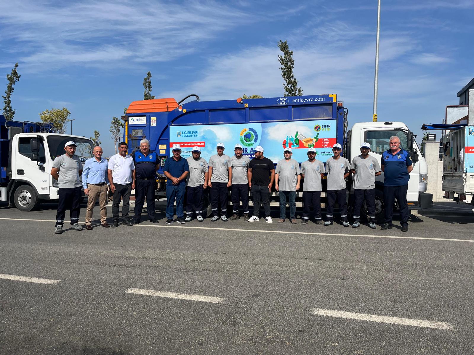 Silivri Belediyesi, Sıfır Atık Projesi Kapsamında Geri Dönüşüm Araç Filosunu Yeniledi