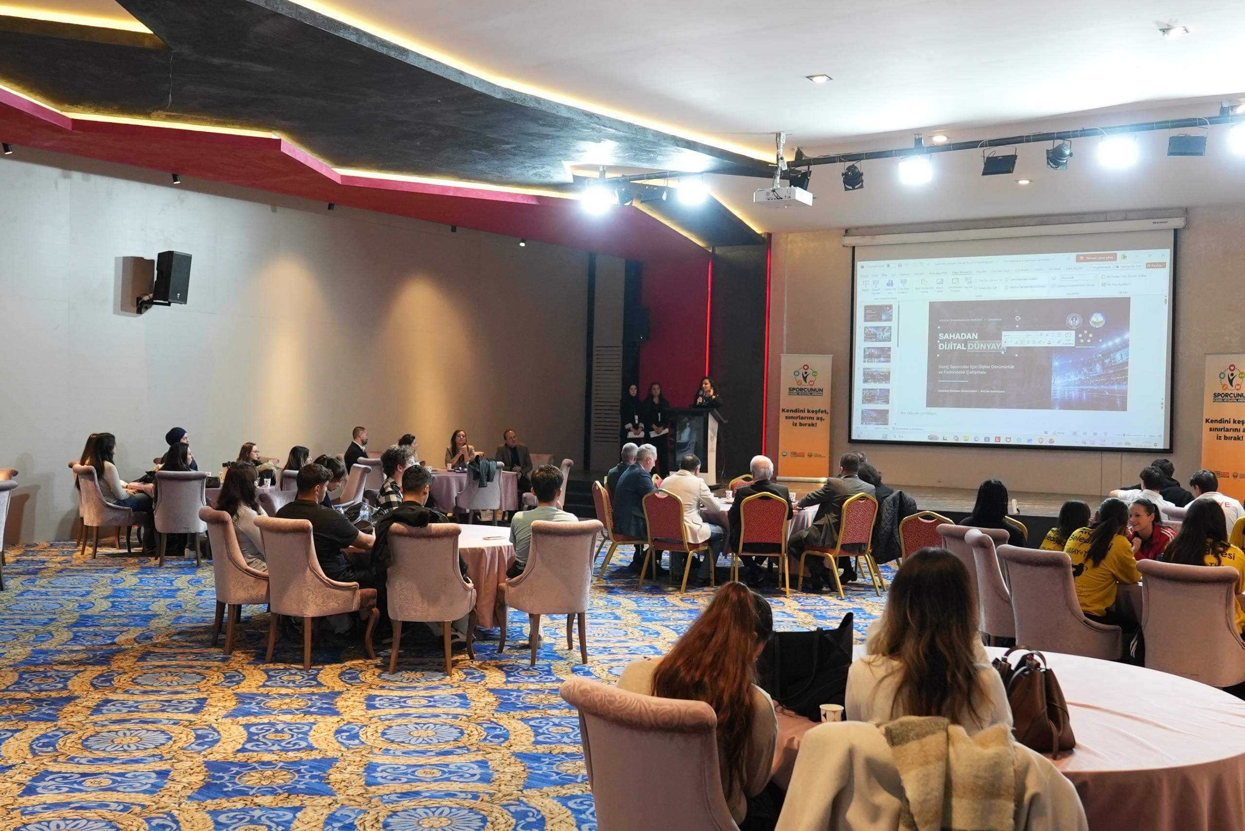 AVCILAR’DA GENÇ SPORCULAR İÇİN DİJİTAL VE KİŞİSEL GELİŞİM PROJESİ