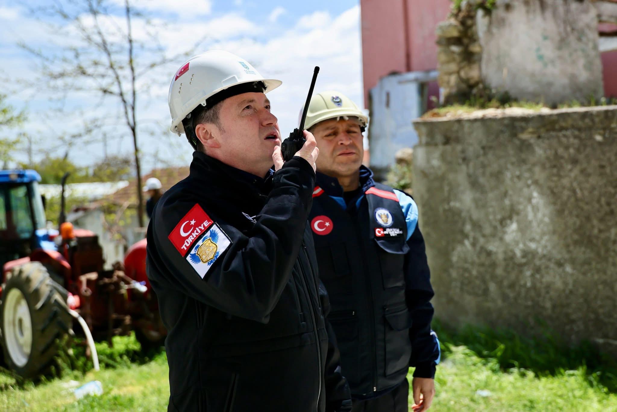 Ekonomik ömrünü tamamlayan Gazitepe Camii’nin yıkımı başladı