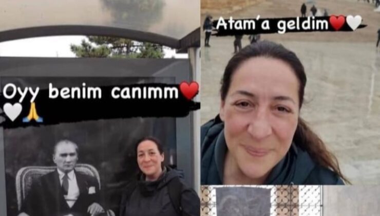 Binnur Kaya, Anıtkabir’e gitti