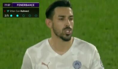 Fenerbahçe – Göztepe maçında şoke eden anlar! İrfan Can Kahveci’den büyük tepki!