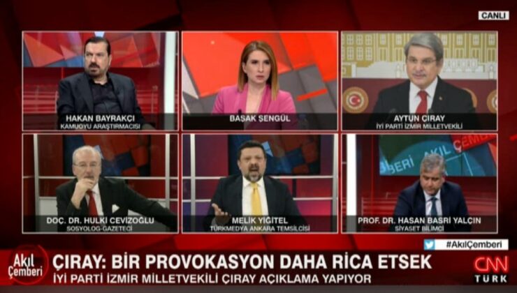 Melik Yiğitel’den İYİ Partili Aytun Çıray’a: Kapat telefonu