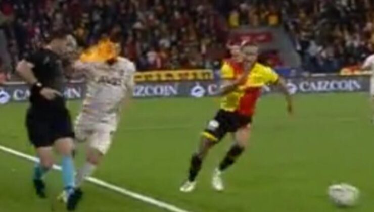 Yardımcı hakemin bayrağı İrfan Can’ı sakatladı