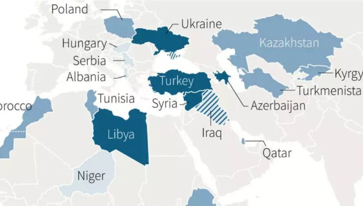 AFP’den Türkiye’yle ilgili skandal harita