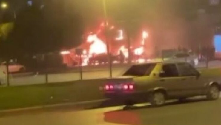 Antalya’da 3 milyon lira değerinde 250 motosiklet yandı