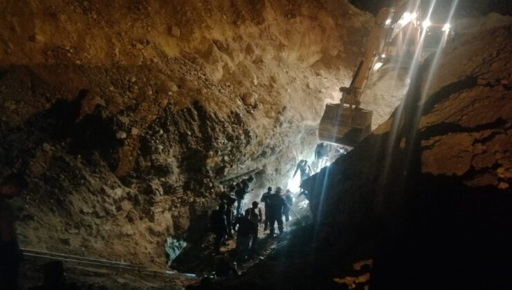 Aydın’da altyapı çalışması sırasında bir işçi göçük altında kaldı