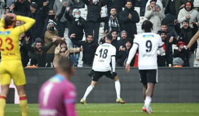 Beşiktaş, Göztepe’yi 2 golle geçtİ