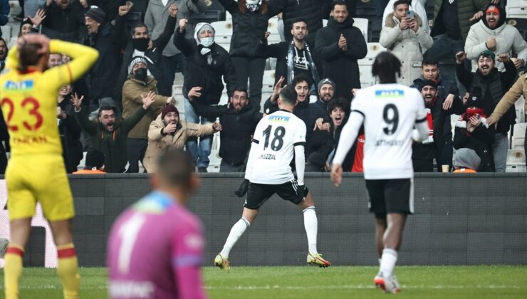 Beşiktaş, Göztepe’yi 2 golle geçtİ