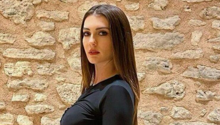 Burcu Özberk, siyah elbisesiyle yine beğenileri topladı
