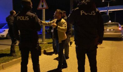 Bursa’da alkollü sürücü: Ehliyetimi alacağınıza öldürün daha iyi