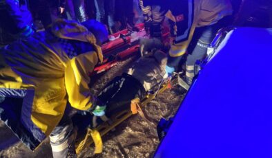 Bursa’da otomobil ile 200 metreden uçuruma yuvarlandı