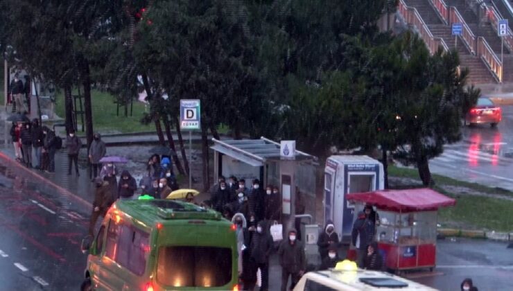 Büyükçekmece ve Beylikdüzü’ne kar yağdı