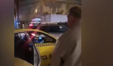 Çocuk taksiye kustu, şoför anneyle tartıştı