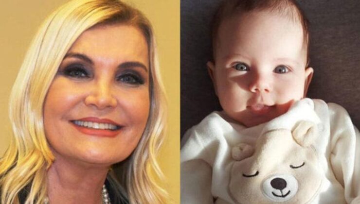 Derya Baykal, torununu paylaştı