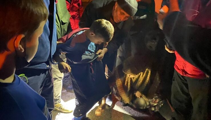 Düzce’de kaybolan çocuk bitkin bir şekilde bulundu