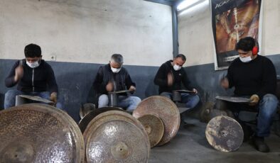 Edirne’de üretilen bateri zilleri 30 ülkeye ihraç ediliyor