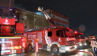 Esenyurt’ta tekstil fabrikasında yangın